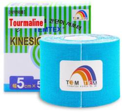 Temtex Tape Classic bandă elastică muschii si articulatiile culoare Blue 1 buc - notino - 52,00 RON