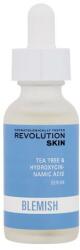 Revolution Skincare Blemish Tea Tree & Hydroxycinnamic Acid Serum arcszérum zsíros és pattanásos bőrre 30 ml nőknek