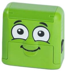 COLOP Bélyegző textilhez, kirakós COLOP Marky , zöld ház, fekete párnával (IC1510601) - papirdepo