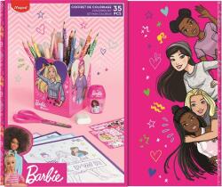 Maped Színező készlet, ajándékdoboz, MAPED Barbie , 35 darabos (IMAB981866) - papirdepo