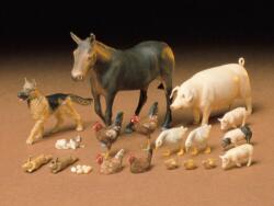 TAMIYA 1: 35 Diorama-Set Livestock (18) dioráma szett makett (300035128)