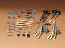 TAMIYA 1: 35 Diorama-Set Ger. Weapons Inf. (24) dioráma szett makett (300035111)