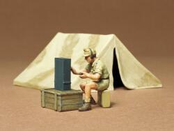 TAMIYA 1: 35 Diorama-Set Tent w/Radio (1) dioráma szett (300035074)