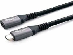 Equip Kábel - 128371 (USB-C 3.2 Gen2 hosszabbító kábel, apa/anya, (128371)