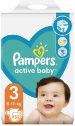 Pampers Scutece Pampers, 3 Ab Junior 6-10 Kg, 152 buc