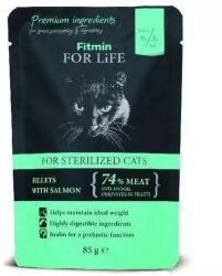 Fitmin Cat For Life Sterilizált lazac 85g