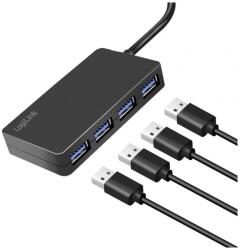 LogiLink 4 portos USB 3.2 Gen1 Hub fekete (UA0396) (UA0396) (UA0396)