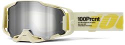 100% ARMEGA Barely motokrossz szemüveg arany (tükrözött ezüst plexi)