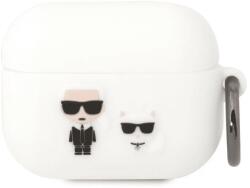  Karl Lagerfeld Apple Airpods Pro tok fehér (KLACAPSILKCW) (126939)