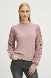 MEDICINE pulover femei, culoarea roz, light ZPYH-SWD101_34X