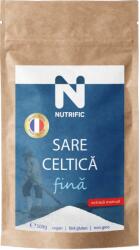 NUTRIFIC Sare celtica fina extrasa manual, 500g, Nutrific