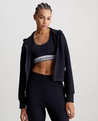 Calvin Klein PW - Full Zip Hoodie (Cropped) L | Femei | Hanorace | Negru | 00GWS4J400-BAE (00GWS4J400-BAE)
