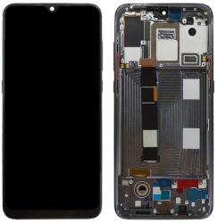 561010016033 Xiaomi Mi 9 fekete TFT LCD kijelző érintővel kerettel előlap (561010016033)