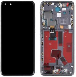  NBA001LCD10112002764345 Huawei P40 Pro OLED kijelző érintővel Fekete kerettel előlap (NBA001LCD10112002764345)