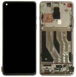  NBA001LCD10112002764331 OnePlus 8 OLED kijelző érintővel Ezüst kerettel előlap (NBA001LCD10112002764331)