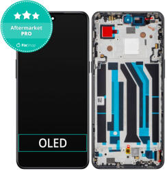 OnePlus 10T - Ecran LCD + Sticlă Tactilă + Ramă (Moonstone Black) OLED