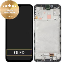 Samsung Galaxy A15 4G, A15 5G A155F, A156B - Ecran LCD + Sticlă Tactilă + Ramă (Black) - GH82-33637A, GH82-33638A Genuine Service Pack, Black