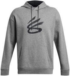 Under Armour Férfi sportos cipzár nélküli pulcsi Under Armour CURRY SPLASH HOODIE szürke 1380839-025 - M