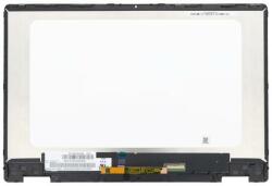  NBA001LCD101120641 Hp Pavilion X360 14-DH OEM LCD kijelző érintővel kerettel előlap (1920x1080) fekete kábeles verzió (NBA001LCD101120641)
