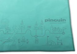 Pinguin Micro törölköző térkép 60 x 120 cm, Petrol