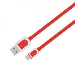 Astrum UD360 1M USB - micro USB bliszteres slim adatkábel piros - mobilehome