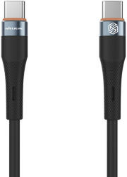 Nillkin Data Cable Flowspeed Silicon USB-C/USB-C, PD, 60W black (NLK1191)