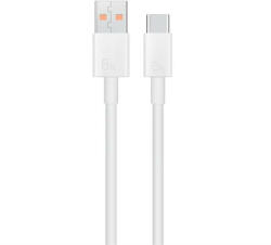 Xiaomi fehér gyári USB - Type-C gyorstöltő adatkábel 1m 3A