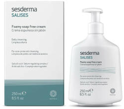 Sesderma - Spuma crema pentru curatarea tenului acneic, Sesderma Salises fara sapun, 250 ml