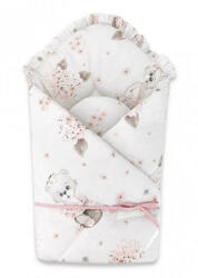 Baby Shop kókuszpólya 75x75cm - Balerina maci púder rózsaszín - babastar
