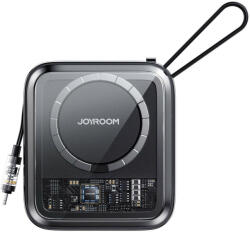 JOYROOM Powerbank with wireless charging Joyroom JR-L007 Icy Series 10000mAh 22.5W + Lightning cable black (JYR630)