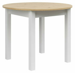  Asztal Boston 476 (Artisan tölgy + Fehér)