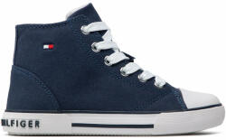 Tommy Hilfiger Teniși Tommy Hilfiger High Top Lace-Up Sneaker T3X4-32209-0890 M Blue 800