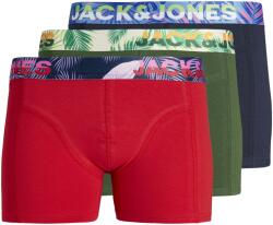 Jack & Jones Boxeralsók 'PAW' kék, zöld, piros, Méret L
