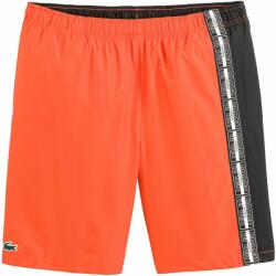 Lacoste Férfi tenisz rövidnadrág Lacoste Recycled Fiber Shorts - orange/black/white