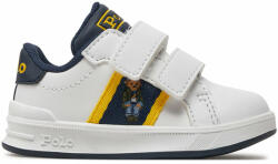 Ralph Lauren Sneakers Polo Ralph Lauren RL00206110 T White Smooth/Navy/Yellow W/ Preppy Bear Mens