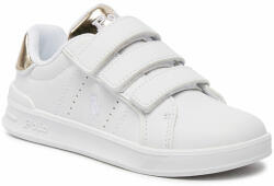 Ralph Lauren Sneakers Polo Ralph Lauren RL00594100 C White Smooth/Gold Metallic W/ Grey Pp