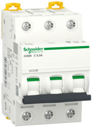 Schneider Siguranta automata 0, 5A 3P 6ka ACTI9 iC60N Schneider A9F74370 (A9F74370)