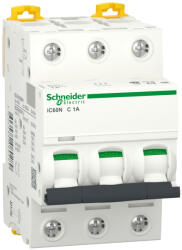Schneider Siguranta automata 1A 3P 6ka ACTI9 iC60N Schneider A9F74301 (A9F74301)