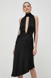 Elisabetta Franchi ruha fekete, mini, harang alakú, AB58042E2 - fekete 40