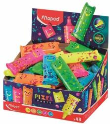 Maped Szövegkiemelõ display, 1-5 mm, MAPED "Pixel Party Mini", 5 különbözõ szín (48 db) (IMA743603)