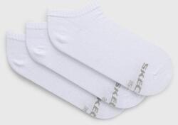 Skechers zokni (3 pár) fehér, női - fehér 35/38