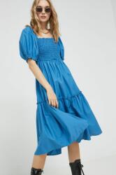 Abercrombie & Fitch ruha mini, harang alakú - kék XXS - answear - 23 990 Ft
