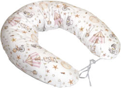 Amy Perna pentru gravide si alaptare, husa detasabila din bumbac 100% si umplutura antialergica babysoft , circ roz, amy - bekid - 139,00 RON