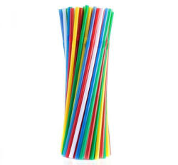 Hellenic Plastic Set 1000 Paie Colorate Flexibile, PP, Reutilizabile, 240x5mm