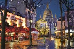 Clementoni - Puzzle Compact Paris Montmarte - 1 500 piese