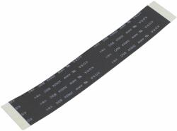  Banda FFC, 18 fire, 115x19x0.3mm, lungime 11.5cm, negru, 503214
