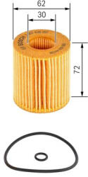 Bosch Filtru ulei BOSCH 1 457 429 257 (1 457 429 257) - autobob