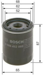 Bosch Filtru ulei BOSCH 0 986 452 060 (0 986 452 060)