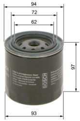 Bosch Filtru ulei BOSCH 0 986 452 003 (0 986 452 003) - autobob