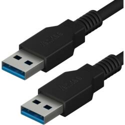 YENKEE USB A - USB A kábel, 1, 5 m, YCU 013 BK (YCU 013 BK)